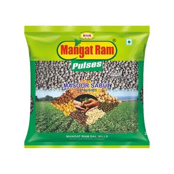 Mangat Ram Unpolished Masoor Dal Sabut